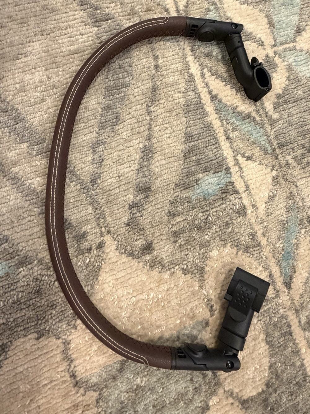 Cybex Platinum Bumper Bar Brown Leather $80 NEW